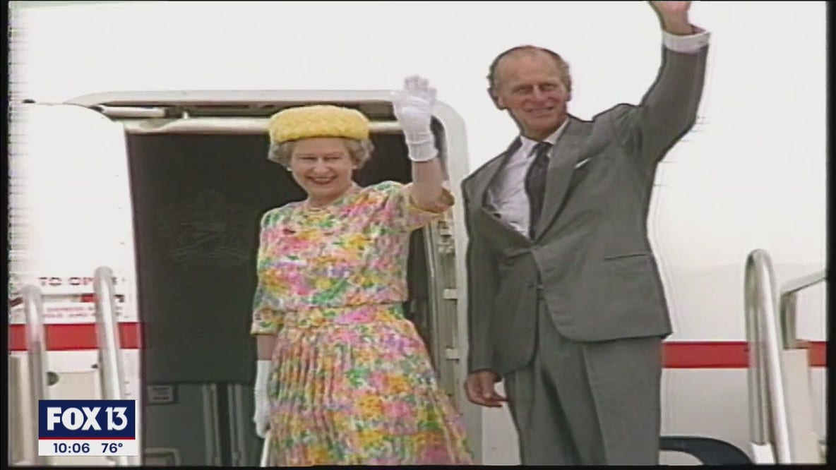 Remembering Queen Elizabeth's visit to Tampa